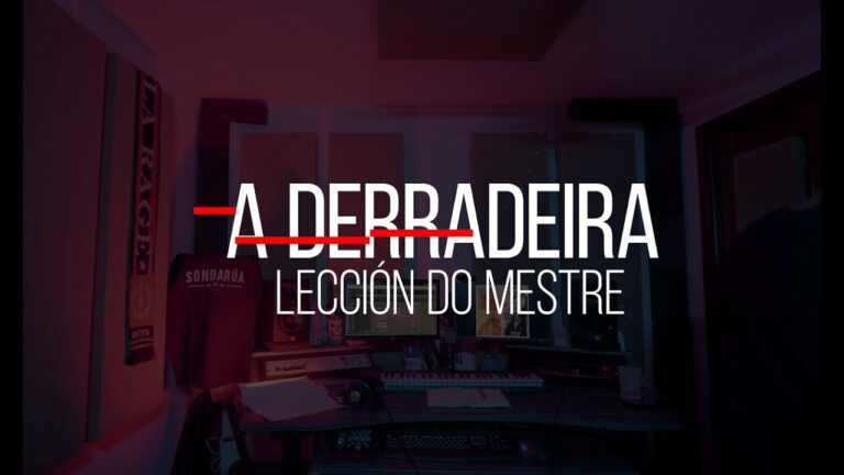 a derradeira lección do mestre