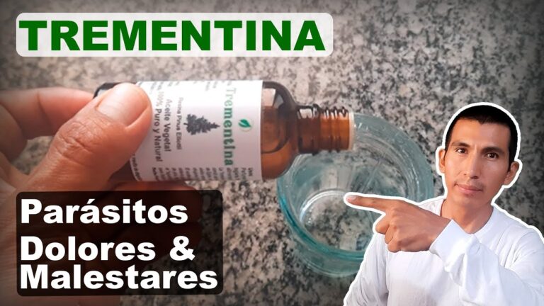 aceite de trementina para que sirve