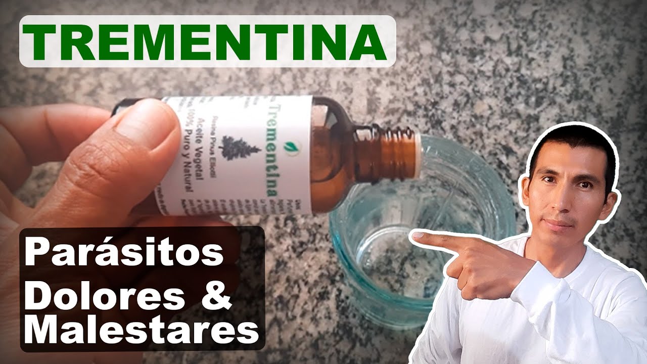aceite de trementina para que sirve
