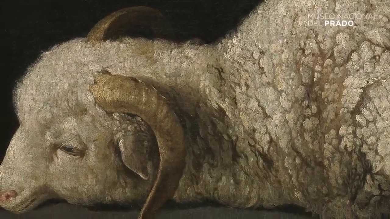 agnus dei by francisco de zurbarán