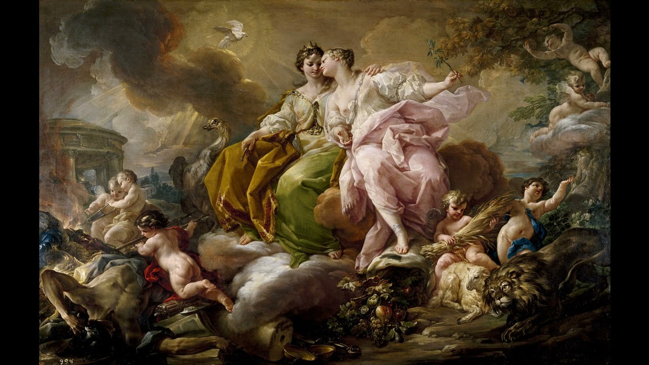 alegoría de la justicia y la paz