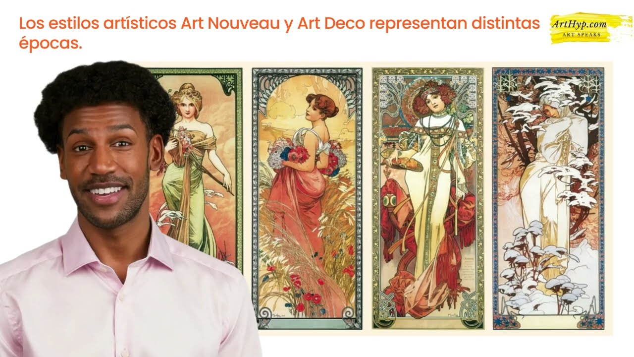 art deco y art nouveau