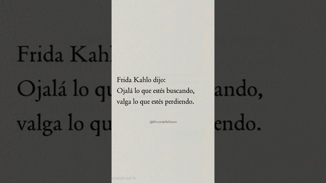 autoestima amor propio frase de frida kahlo