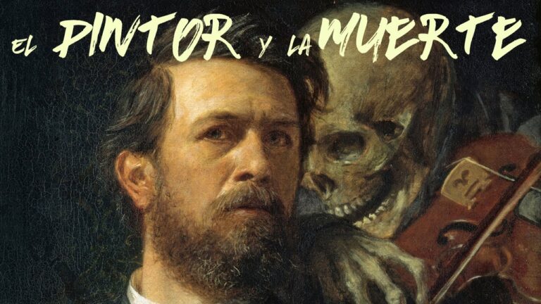 autorretrato con la muerte tocando el violín