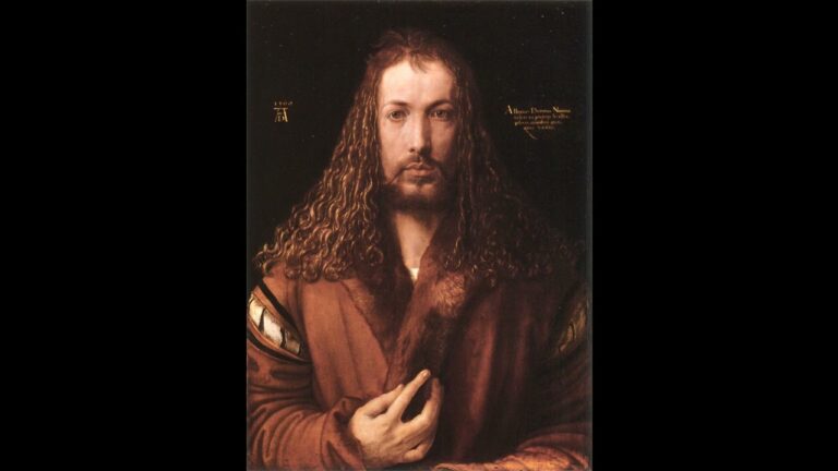 autorretrato de durero alte pinakothek