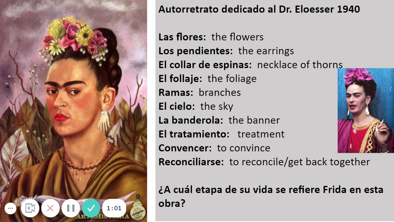 autorretrato dedicado al dr eloesser