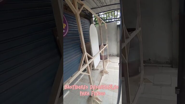 bastidor de madera para andar en la nieve