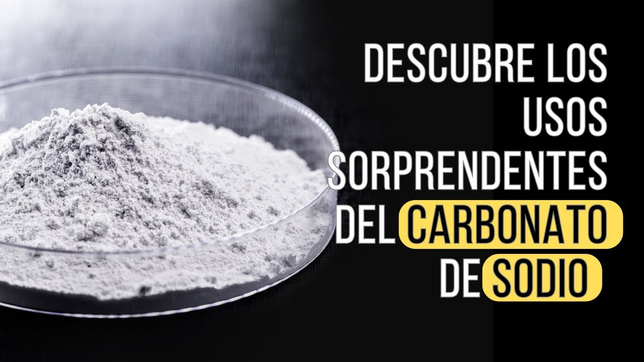 carbonato de sodio donde comprar
