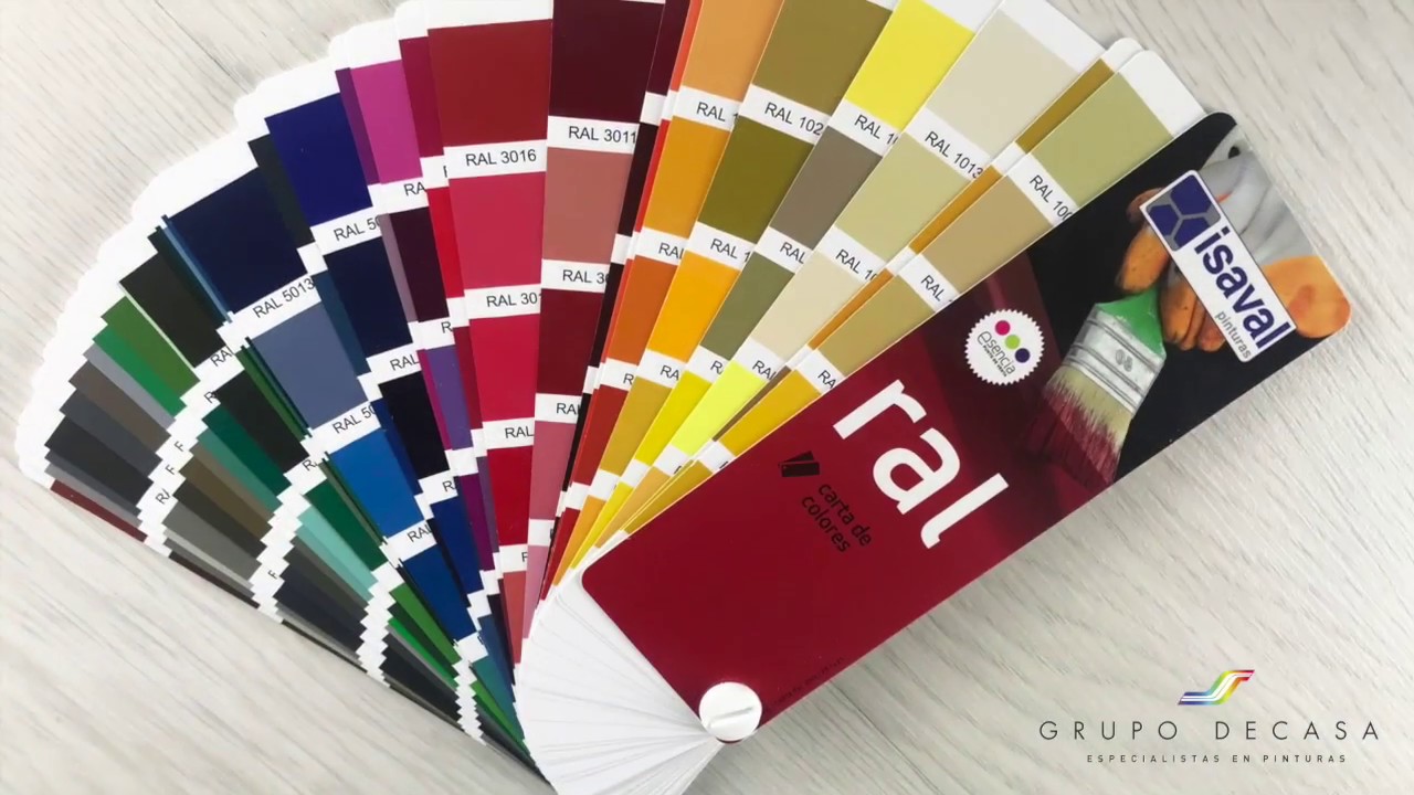 carta de colores para paredes titan