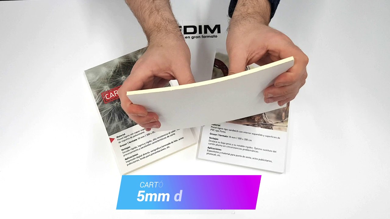 carton pluma 100 x 70