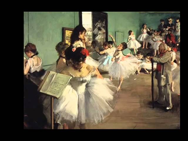 clase de danza de degas