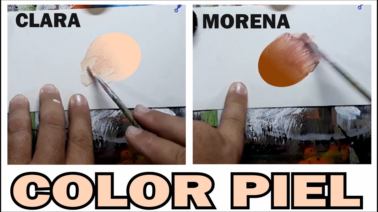 color carne como se hace