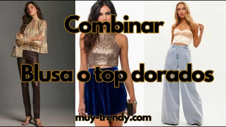 color que combine con el dorado