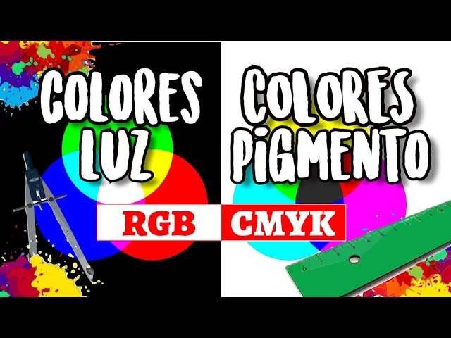 colores luz y colores pigmento