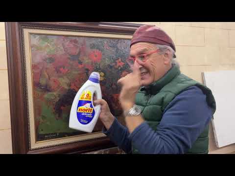 como limpiar cuadros al oleo