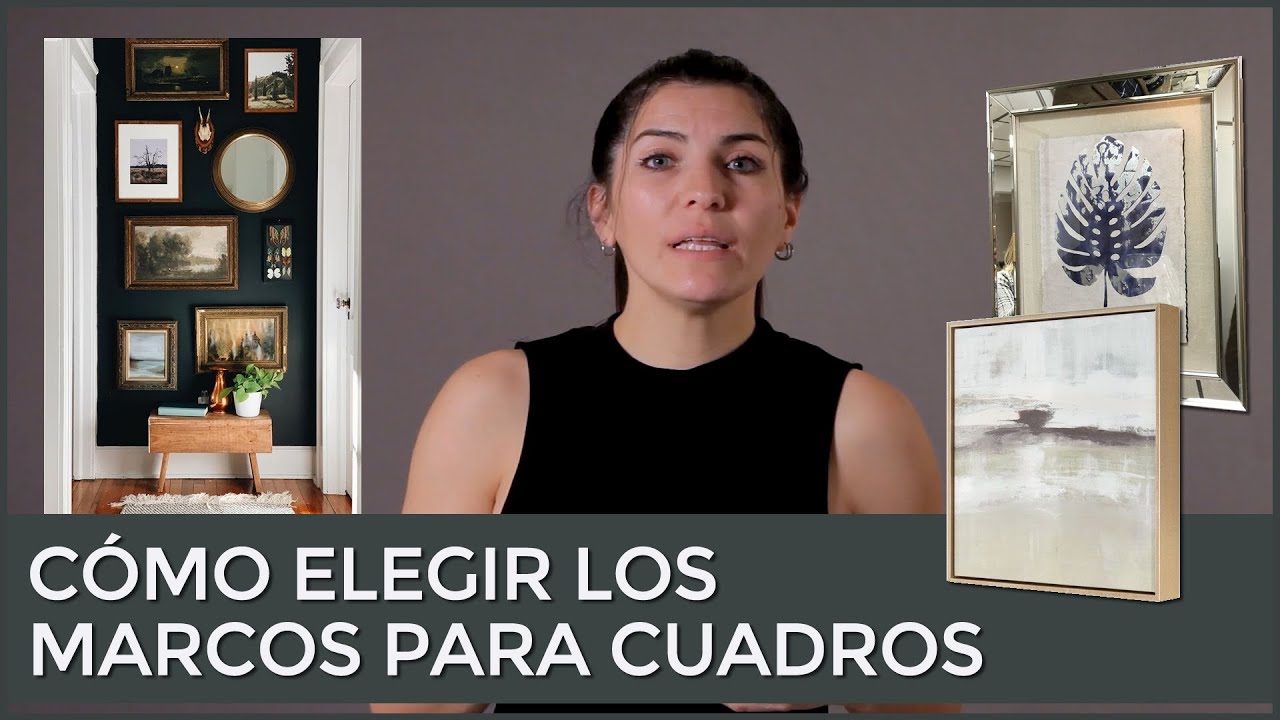 como se llama el marco de un cuadro