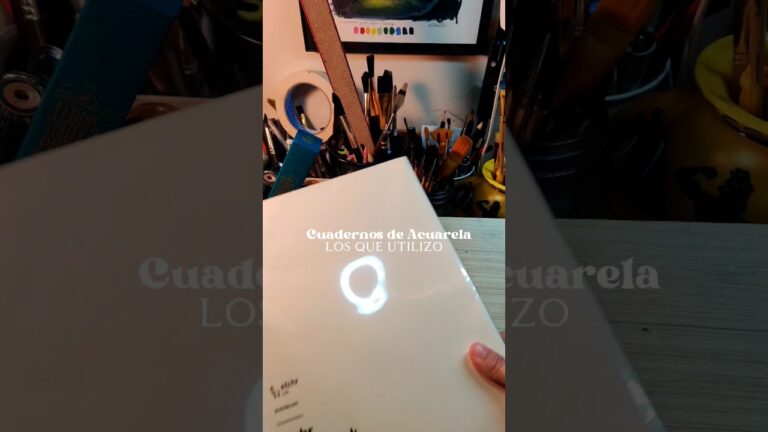 cuaderno de bocetos para acuarela algodon