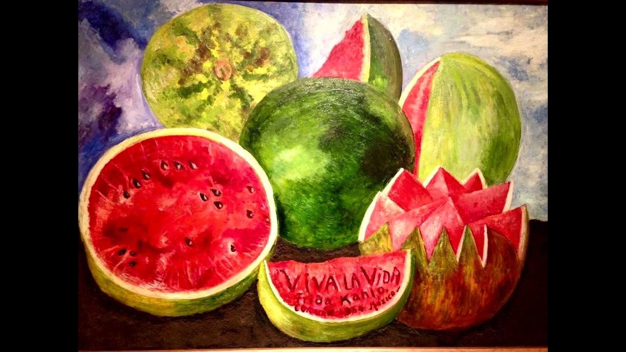 cuadro frida kahlo viva la vida
