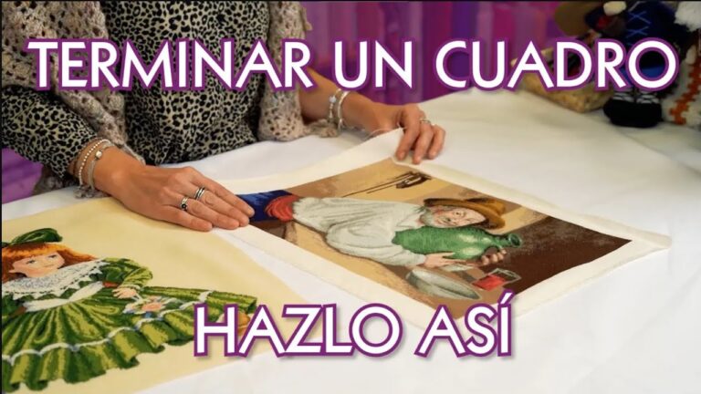 cuadro punto de cruz moderno