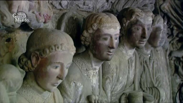 curiosidades del pórtico de la gloria