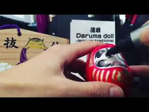 daruma que ojo se pinta primero