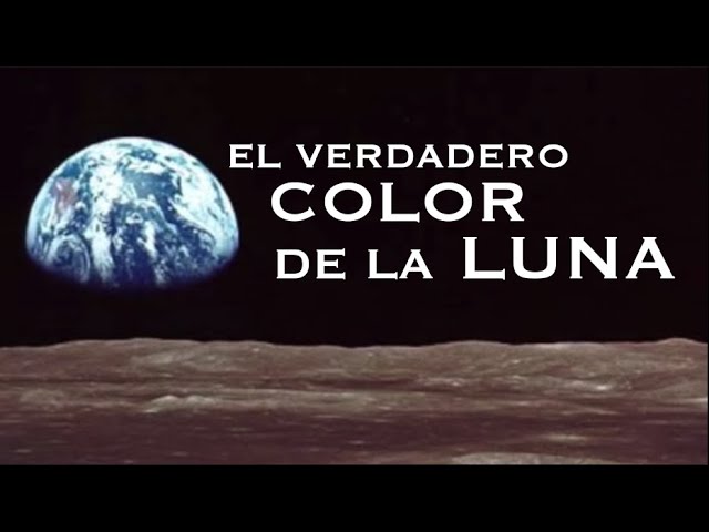 de que color es la luna nasa