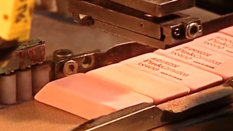 de que esta hecha la goma de borrar