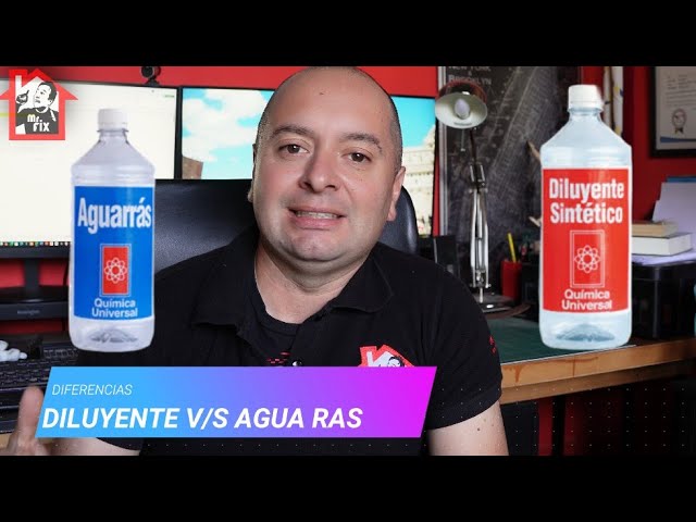 diferencia entre aguarras y disolvente