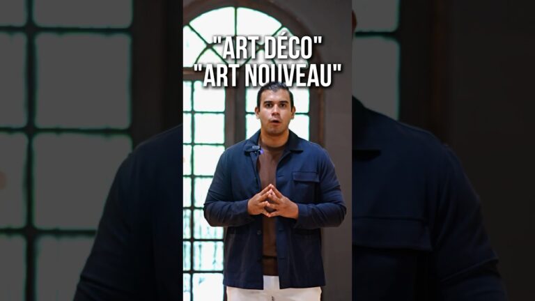 diferencia entre art deco y art nouveau