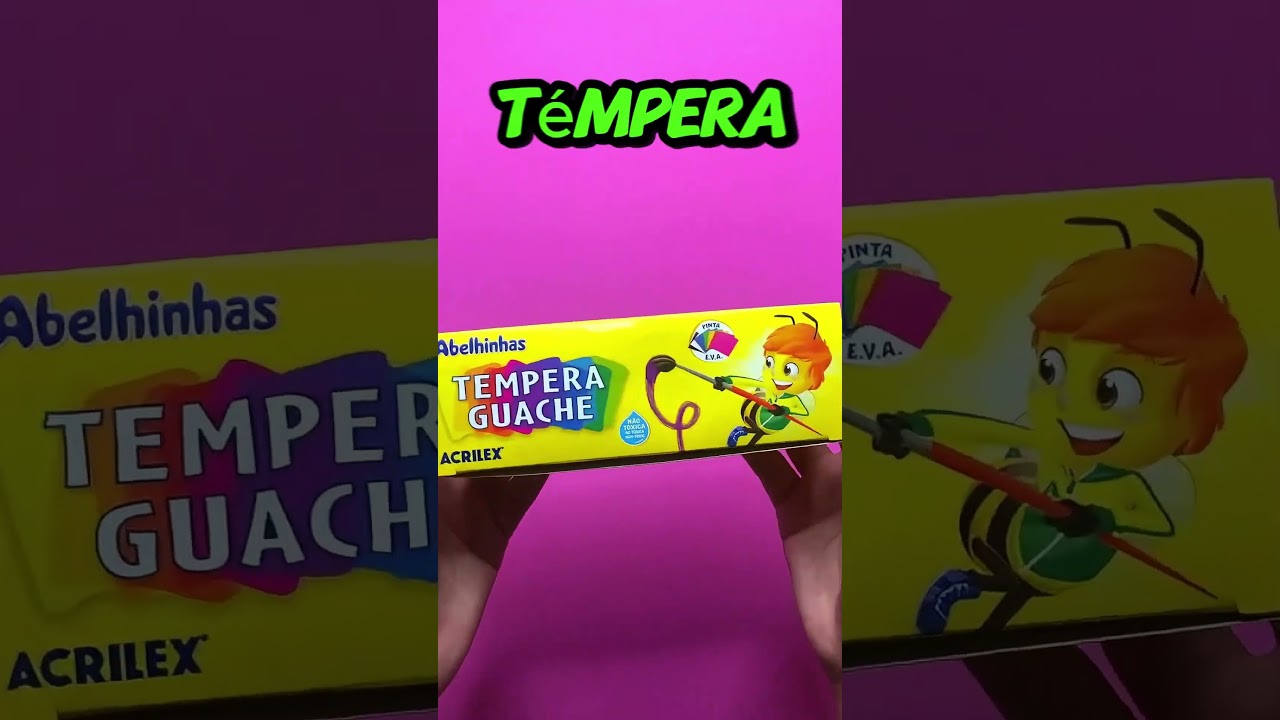 diferencia entre tempera y acrilico