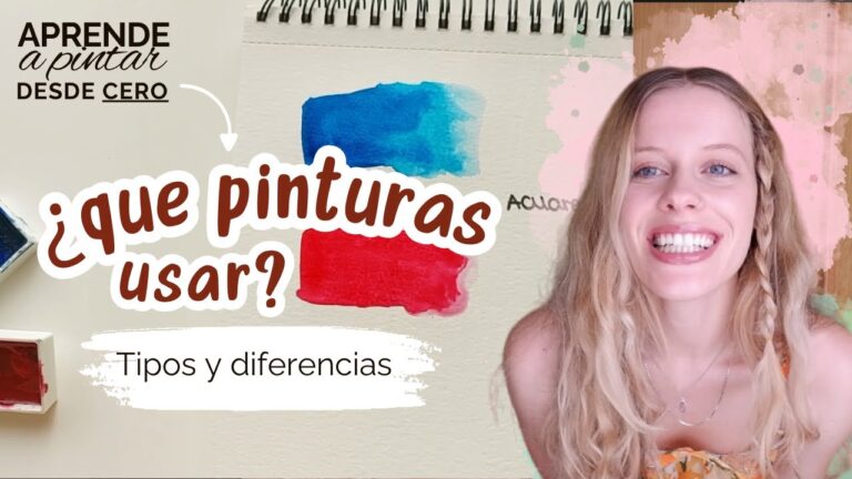 diferencia entre temperas y acuarelas