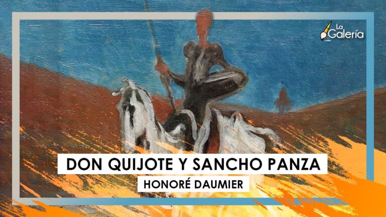 don quijote y sancho panza daumier