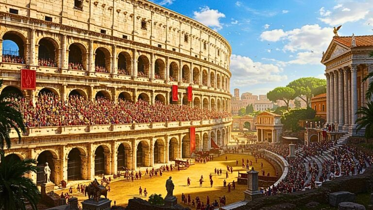 donde se sentaba el emperador en el coliseo