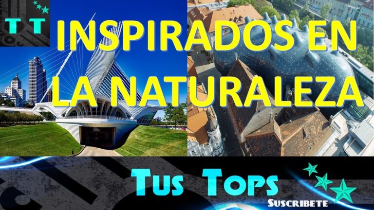 edificios inspirados en la naturaleza