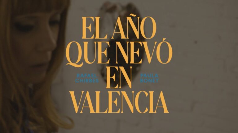 el año que nevo en valencia paula bonet