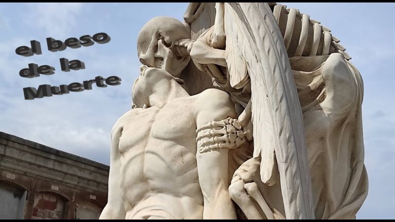 el beso de la muerte cementerio poblenou