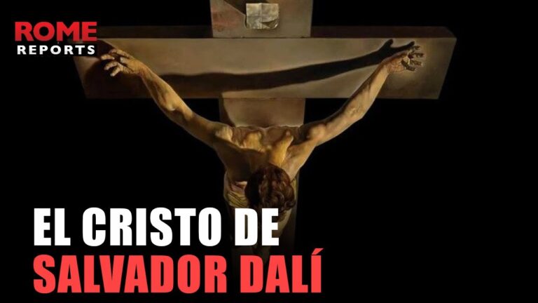 el cristo de dali cuadro