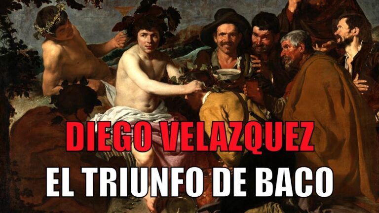 el cuadro el triunfo de baco