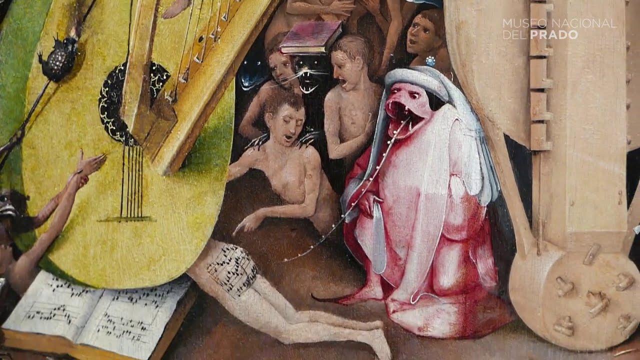 el jardin de las delicias triptico cerrado