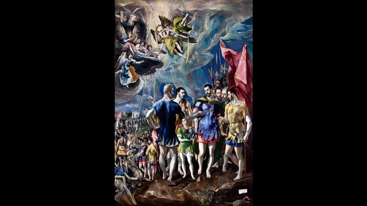 el martirio de san mauricio el greco