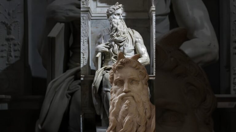 el moisés de miguel ángel curiosidades