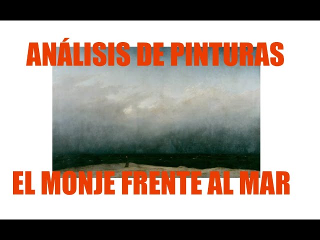 el monje frente al mar