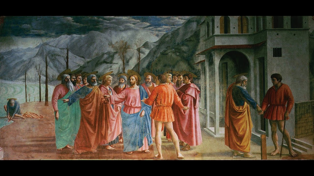 el tributo de la moneda masaccio