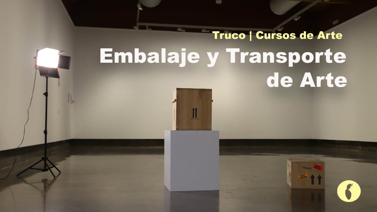 embalaje de obras de arte