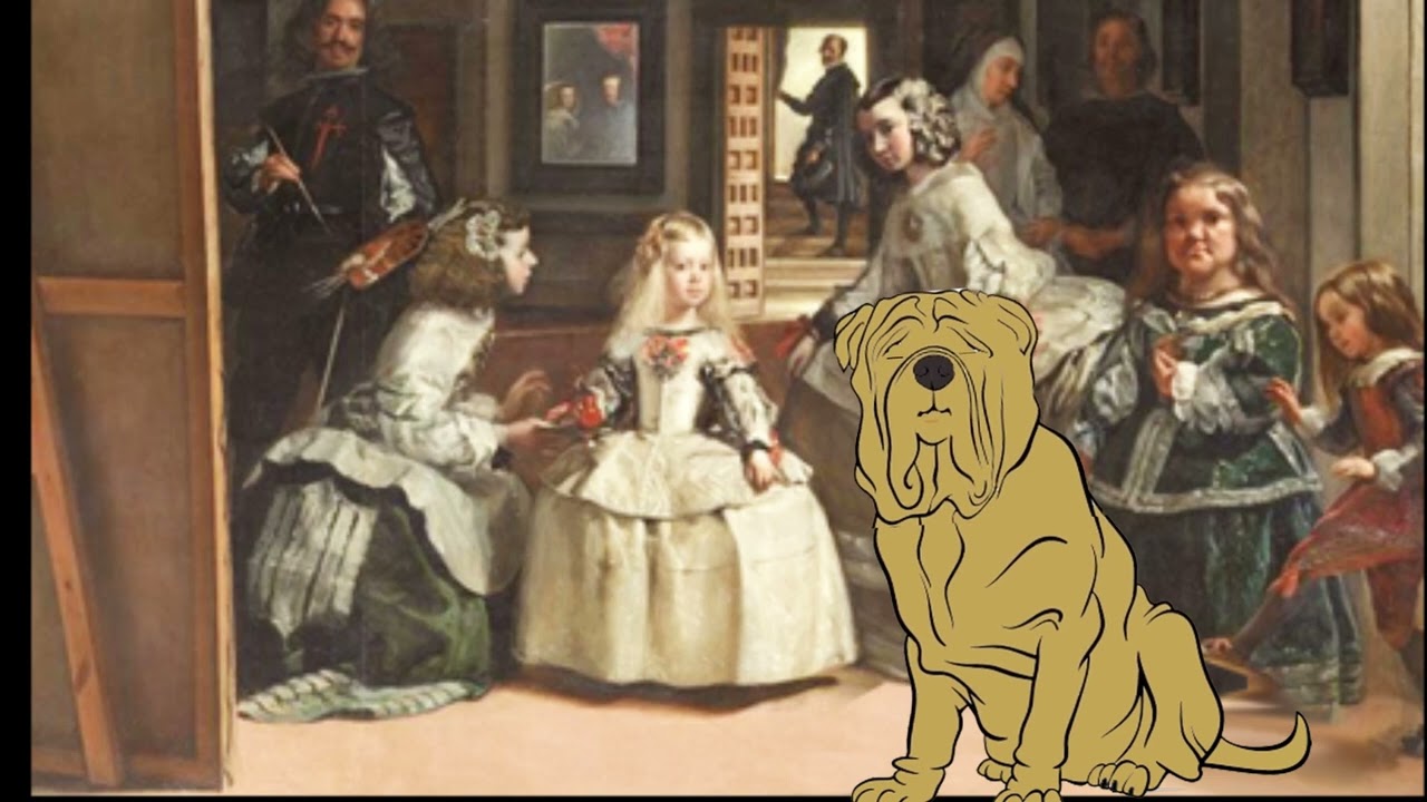 en el cuadro de las meninas hay un perro