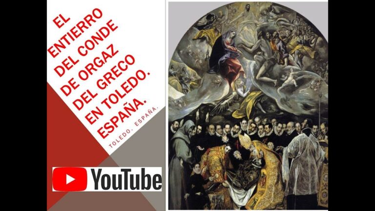 entierro del conde orgaz toledo