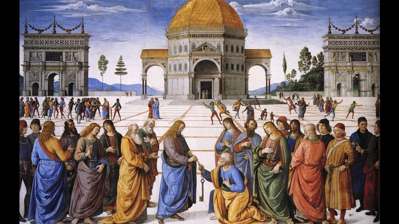 entrega de las llaves a san pedro