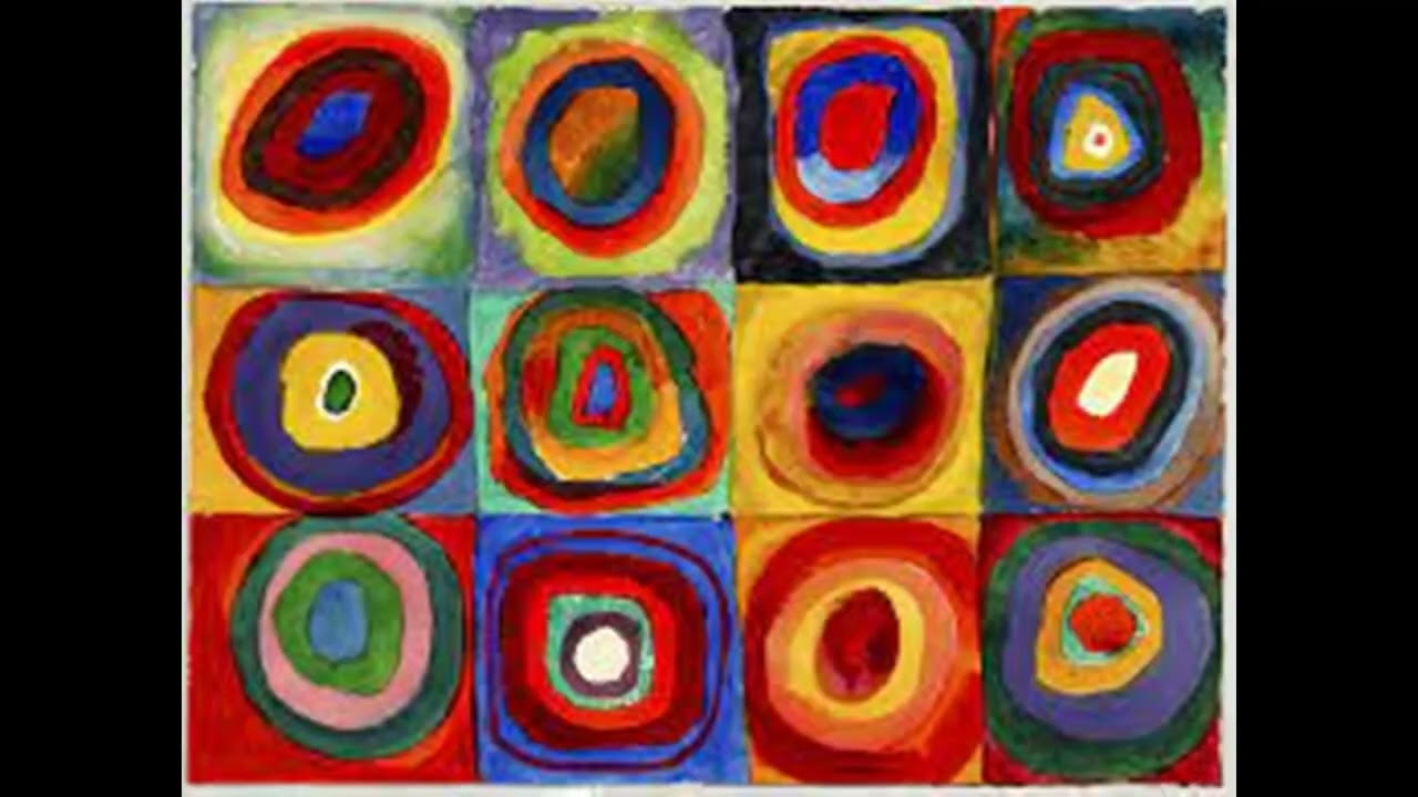 estudio de color con cuadros