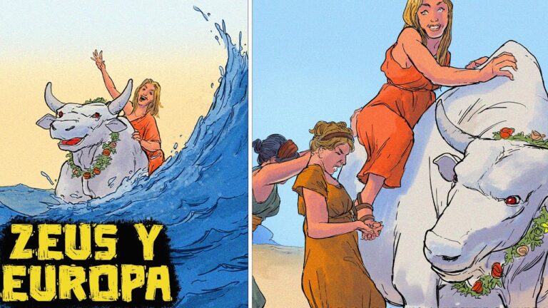 europa en la mitología griega