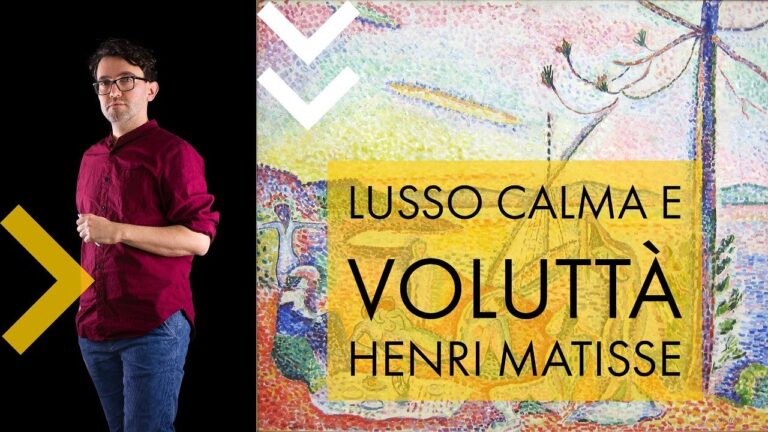 henri matisse lujo calma y voluptuosidad